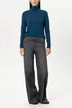 Load image into Gallery viewer, Luisa Cerano Wool-Blend TurtleNeck in Sapphire
