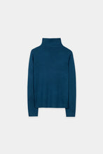 Load image into Gallery viewer, Luisa Cerano Wool-Blend TurtleNeck in Sapphire
