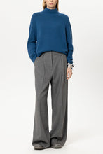 Load image into Gallery viewer, Luisa Cerano Cashmere-Blend Turtleneck in Sapphire

