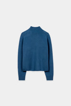 Load image into Gallery viewer, Luisa Cerano Cashmere-Blend Turtleneck in Sapphire
