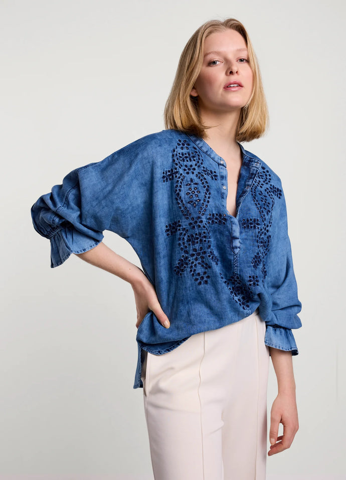Summum Blouse with English Embroidery