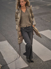 Load image into Gallery viewer, Mos Mosh Nova Metallic Down Coat in Brindle
