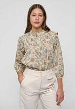 Load image into Gallery viewer, Dea Kudibal Line Blouse in Cinderella Latte
