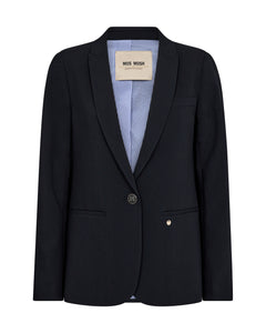 Mos Mosh Lea Blazer in Salute Navy