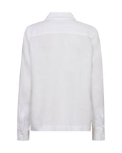 Load image into Gallery viewer, Mos Mosh  Linen Pocket Blouse in White
