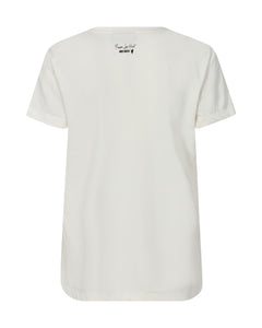 Mos Mosh Basic Tee in White