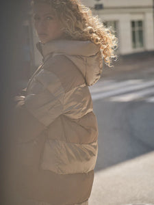 Mos Mosh Avon Block Jacket in Chocolate Chip