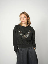 Load image into Gallery viewer, Mos Mosh Cosette Long Sleeve Deco Sweatshirt
