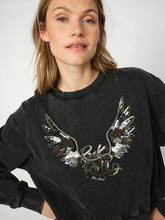 Load image into Gallery viewer, Mos Mosh Cosette Long Sleeve Deco Sweatshirt
