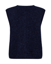 Load image into Gallery viewer, Mos Mosh Almine Thora Knit Vest in Navy
