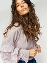 Load image into Gallery viewer, Mos Mosh Jorun Striped Blouse in Ballet
