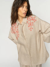 Load image into Gallery viewer, Mos Mosh Audri Coleen Shirt in Clay
