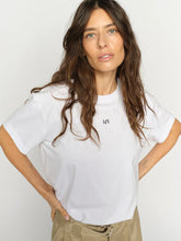 Load image into Gallery viewer, Mos Mosh Lail Cherry Tee in White
