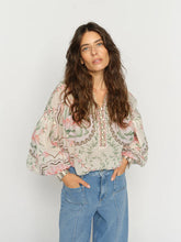 Load image into Gallery viewer, Mos Mosh Wylde Orchid Blouse in Turf Green
