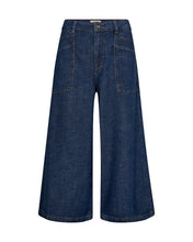 Load image into Gallery viewer, Mos Mosh Culotte Arge Jeans in Dark Blue
