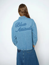 Load image into Gallery viewer, Mos Mosh Oline Enk Shirt in Blue
