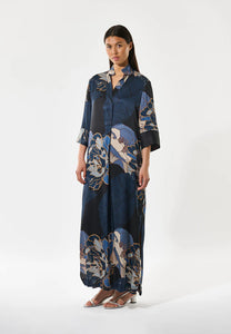 Dea Kudibal Helga Kimono Dress in Blue