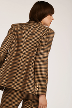 Load image into Gallery viewer, Weill Houndstooth Blazer Jacket
