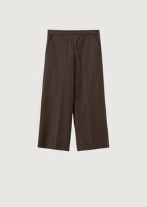 Rosso35 Crop Leg Trousers in Chocolate