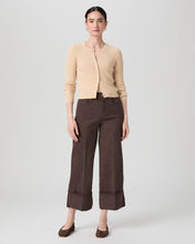 Load image into Gallery viewer, Paige Sasha Ankle Wide-Leg Jeans in Rich Chocolate
