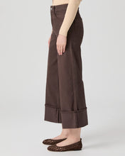 Load image into Gallery viewer, Paige Sasha Ankle Wide-Leg Jeans in Rich Chocolate
