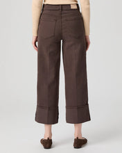 Load image into Gallery viewer, Paige Sasha Ankle Wide-Leg Jeans in Rich Chocolate
