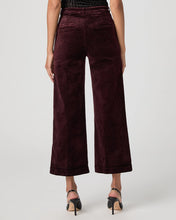 Load image into Gallery viewer, Paige Anessa Trpusers in Aubergine Velvet
