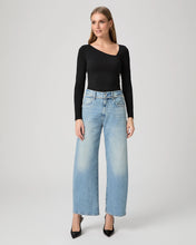 Load image into Gallery viewer, Paige Arellia Ankle Barrel Leg Jeans in Cosmic Embellished
