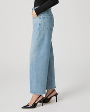 Load image into Gallery viewer, Paige Arellia Ankle Barrel Leg Jeans in Cosmic Embellished
