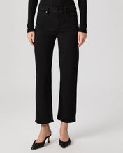 Load image into Gallery viewer, Paige Mason Ankle Straight Jeans in Black Shadow
