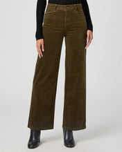 Load image into Gallery viewer, Paige Anessa 31&#39; Wide Leg Pant in Dark Olive

