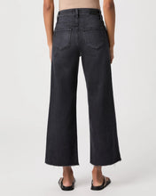 Load image into Gallery viewer, Paige Anessa Twisted Outseam Raw Hem in Ink Black
