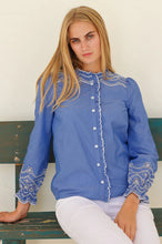 Load image into Gallery viewer, Aspiga Chambray Shirt in Blue
