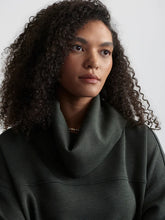 Load image into Gallery viewer, Varley Priya Longline Sweater in Olive Marl
