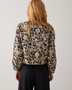 Summum Fancy Boxy Jacket in Black