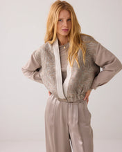 Load image into Gallery viewer, Summum Jacquard Bomber Jacket

