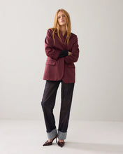 Load image into Gallery viewer, Summum Satin Boyfriend Blazer
