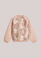 Load image into Gallery viewer, Summum Quilted Bomber Jacket in Faded Rose
