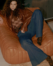 Load image into Gallery viewer, Summum Jacket in Faux Leather in Toffee
