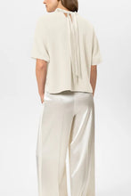 Load image into Gallery viewer, Luisa Cerano Blouse with Balloon Sleeves in Eggshell
