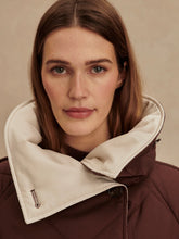Load image into Gallery viewer, Varley Annalise Reversible Wrap Coat in Deep Mahogany
