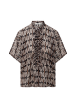 Load image into Gallery viewer, 0039 Italy Daisy Blouse in Navy
