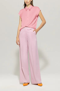 Luisa Cerano Blouse in Pink