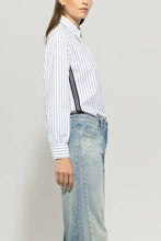 Load image into Gallery viewer, Luisa Cerano Shirt blouse with stripes
