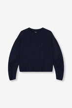 Load image into Gallery viewer, Flowy Fancy Sweater in Dark Blue
