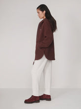 Load image into Gallery viewer, Varley Fey Relaxed Fleece in Deep Mohongany

