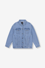 Load image into Gallery viewer, Oversized Denim Jacket
