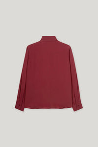 Luisa Cerano Ruffled Blouse in Silk Blend