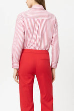Load image into Gallery viewer, Luisa Cerano Striped Shirt Blouse in Preppy Stripe
