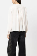 Load image into Gallery viewer, Luisa Cerano Long-Sleeve Blouse in Silk Blend
